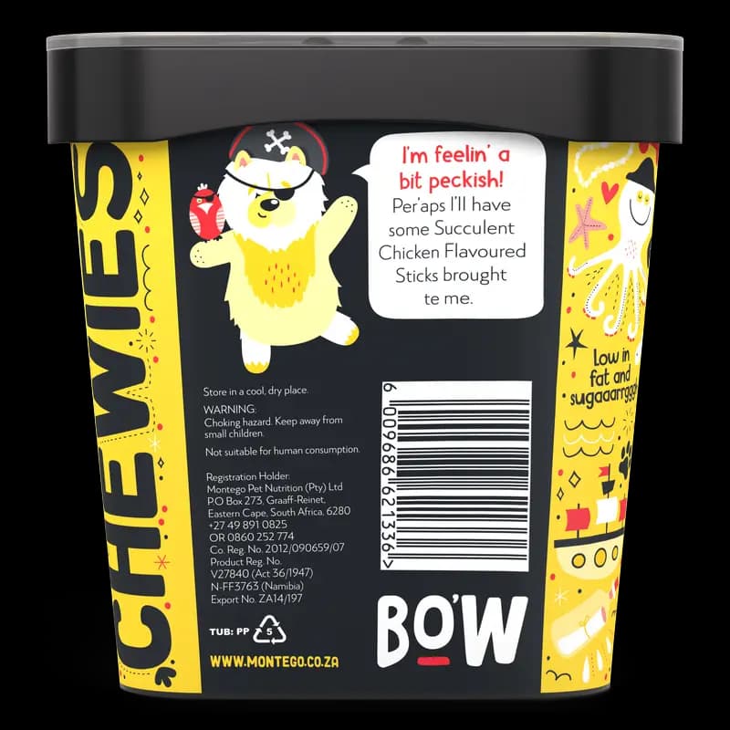 Dog Food 500G ChickenSticks Bagso'Wags Chewies X1 - 6009686621336 (#3)