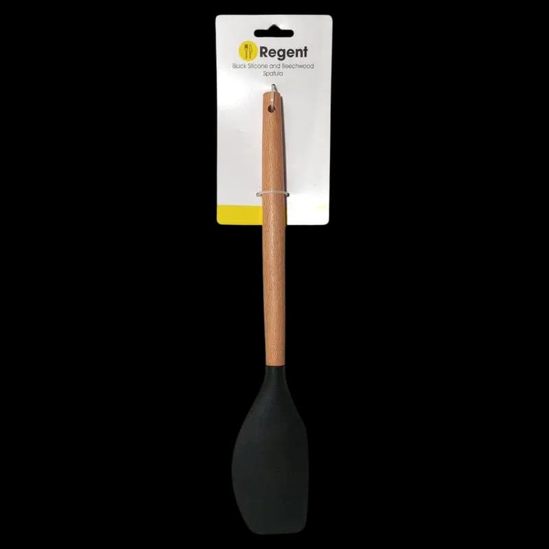 Spatula Silicon Black 340x60mm Regent x 1 - 6005231207109 (#1)