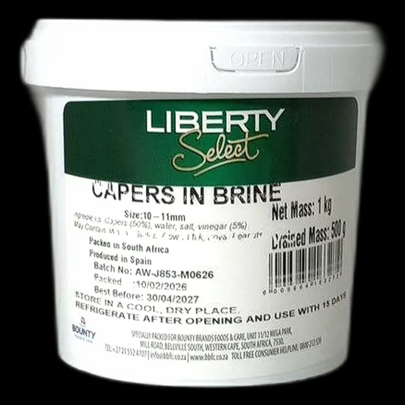 Capers in Brine 1kg Liberty x 1 - 6009684163272 (#1)